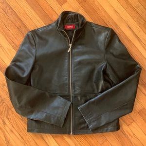 Vintage Esprit leather jacket, size small